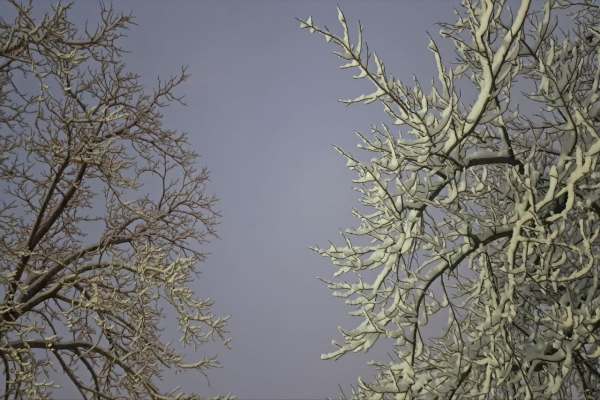 زنجانِ-برفی-تابلویی-نقاشی-شده-به-قلم-خداوند
