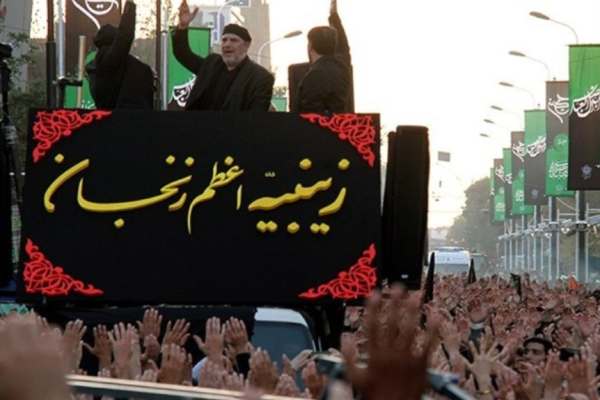 برگزاری-دسته-عزاداری-یومالزینب-(س)-در-زنجان-