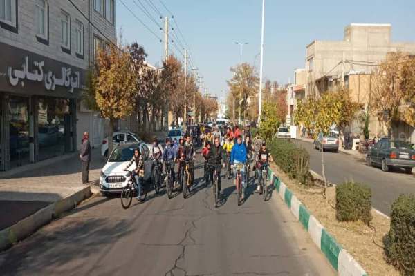 برگزاری-همایش-دوچرخه‌سواری-در-ابهر