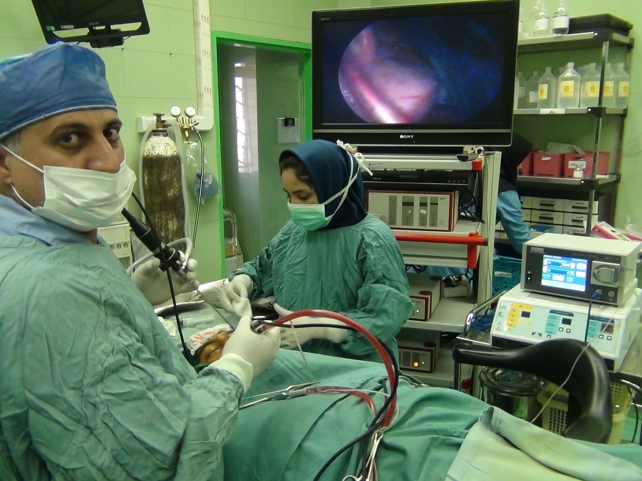 انجام-نخستین-عمل-جراحی-آندوسکوپی-سینوس-با-دستگاه-مجهز-شیور-در-بیمارستان-امید-ابهر