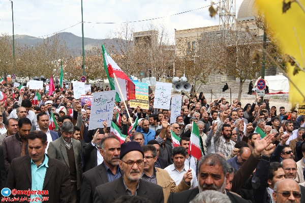 راهپیمایی زنجان97