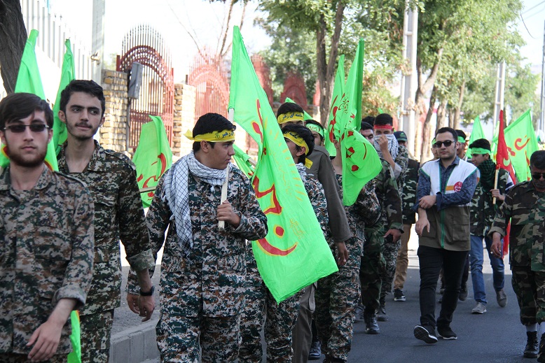 رزمایش بسیج در زنجان
