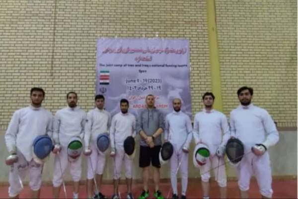 حضور-شمشیر-باز-زنجانی-در-اردوی-تیمملی