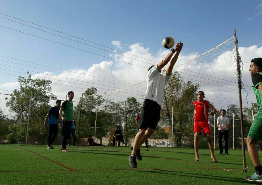 برپایی-مسابقات-والیبال-۴-نفره-در-زنجان