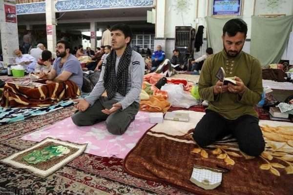 مراسم-اعتکاف-در-۲۵-مسجد-خدابنده-برگزار-می‌شود