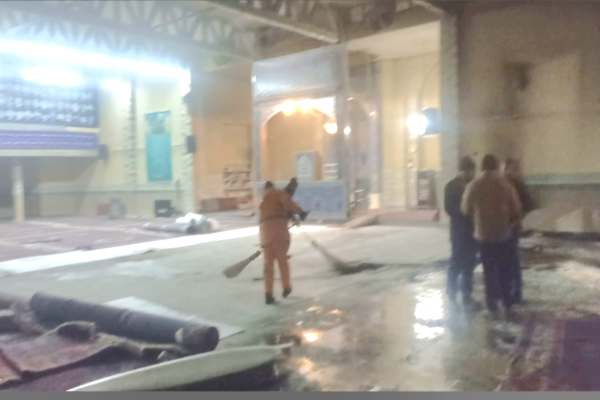 آتش-زدن-مسجد-جامع-ابهر-توسط-تروریست‌ها-