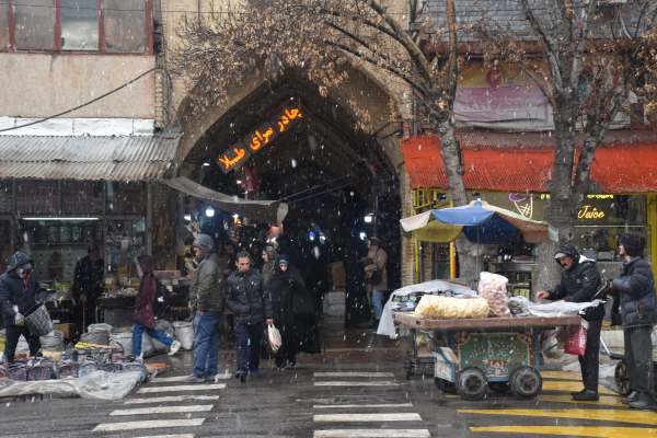 زنجان-در-یک-روز-سرد-زمستانی-