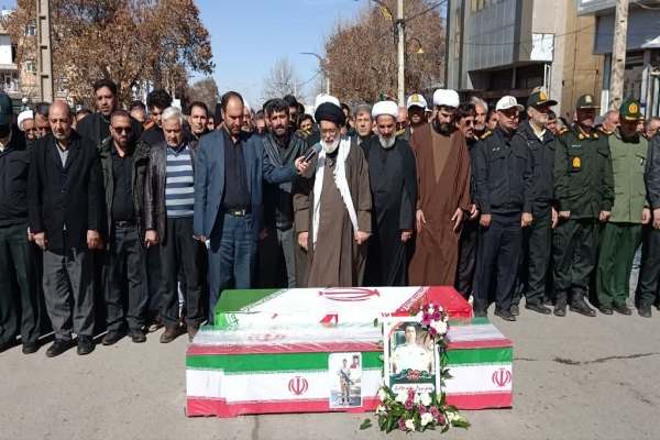 بدرقه-با‌شکوه-شهدای-جنگ-در-خدابنده