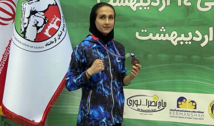 برنز-قهرمانی-در-دستان-بانوی-زنجانی