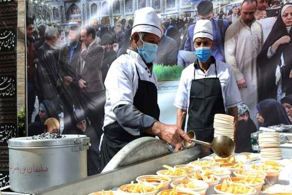 استقرار-۳۳-موکب-زنجانی-در-مسیر-پیاده‌روی-اربعین-