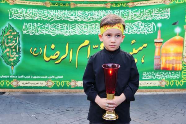 زنجان-در-ماتم-امام-مهربانی‌ها-گریست